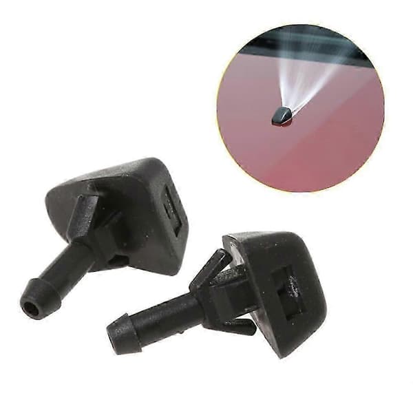 For Volvo Windshield Washer Nozzle 2 Pcs High Performance Replacement for XC90 S80 V70 S40 V50 Models Easy Installation Issue 0115