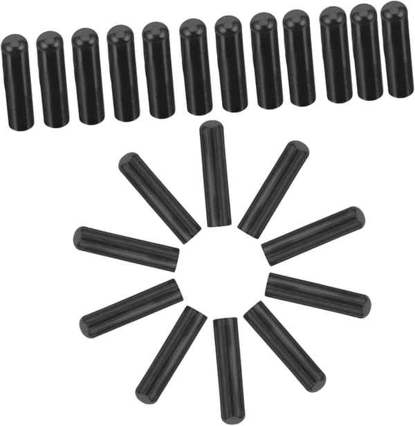 50 stk Metallisk skolisseender Elastisk
