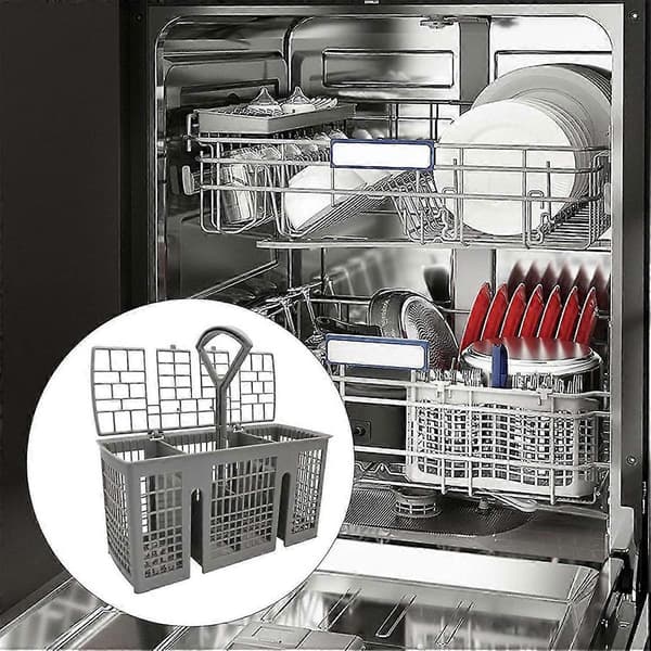 Dishwasher Cutlery Basket Replacement, with Handle, Compatible with Bosch Siemens