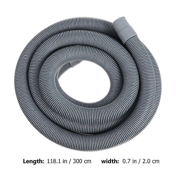 1 Set Washing Machine Drain Hose Washing Machine Drain Hose Extension Kit (3 Meter)