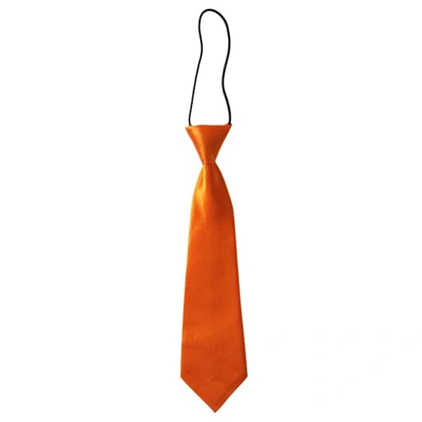Elastisk slips Ingen lille slips ORANGE orange