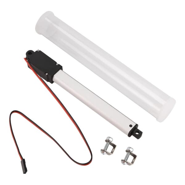 DC 12V Vanntett IP54 Mini Lineær Aktuator 100mm Slaglengde Elektrisk Motor Vinduåpner 30mm/s Hastighet