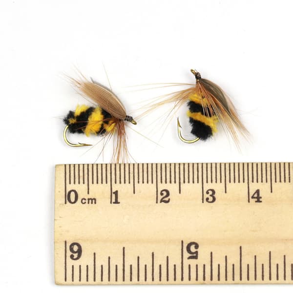 Bumble Bee Fishing Lure Artificial Insect Baits With (10 pcs 15 mm)