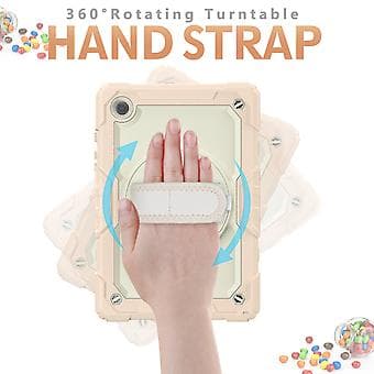 Tabletskal til Samsung Galaxy Tab A8 10.5 2021 X200 / X205 (Beige Rosaguld)