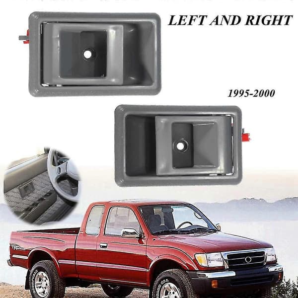 1 Pair for Pickup 1995-2000 Front Left Right Side Inner Door Handle 69206-04010/69205-04010