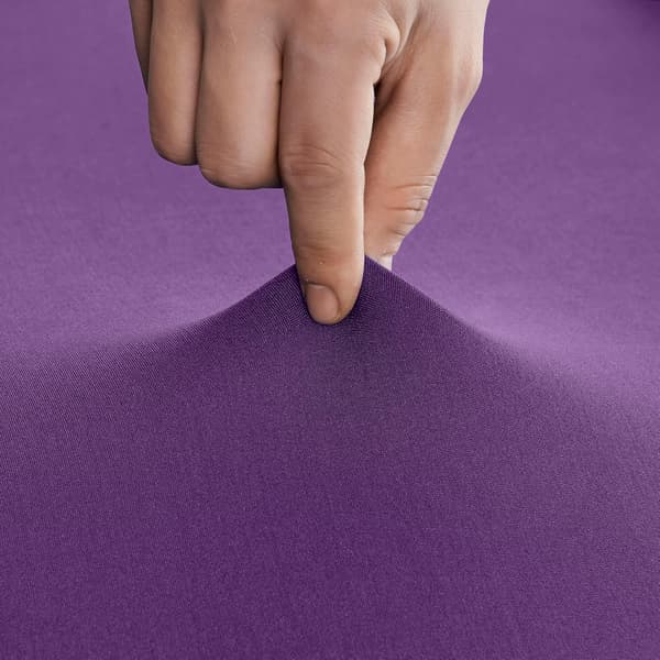 Cocktail Table Covers with Ruffled Skirt, Stretchy, Fitted Cocktail Tablecloths