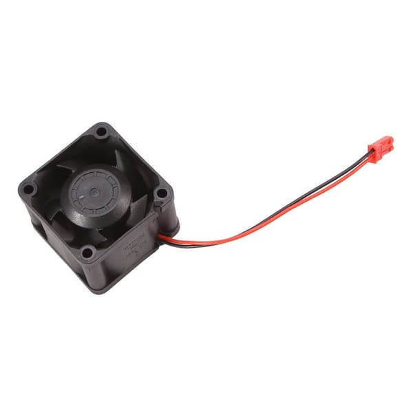 Køleventilator i metal til 1/8 Sledge RC-bil, opgraderingsdele, tilbehør, rød