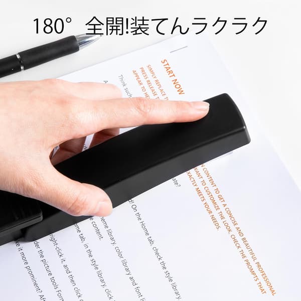 1 pc Deli Stapler, Desktop Model, Office Stapler, 25 Sheet Capacity, Includes 5000 Staples and Staple Remover, Black