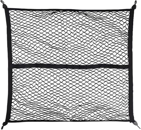Stærkt lastnet 1,2 × 1 m – Elastisk opbevaringsnet til pickup og bagage
