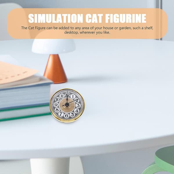 Replacement Clock Insert Miniature Dial Clock Kit Mini Clock Insert Home Delivery[LD] 7X2.7CM 7X2.7CM
