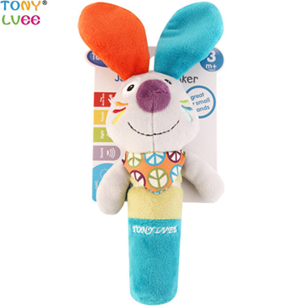 Early Learning Plush Toys - Bunny BB Stick: kan göra ljud