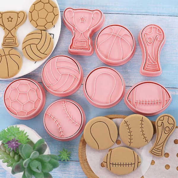 Cookie Baking Molds 3D Baking Molds Set Reusable Pressable Cookie Molds