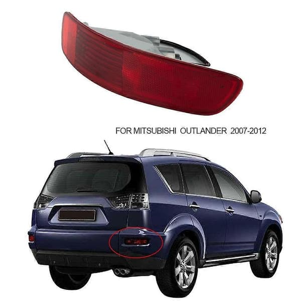For Mitsubishi Outlander 07-12 Right/Left Rear Tail Light Bumper Reflector Lamp Left Left