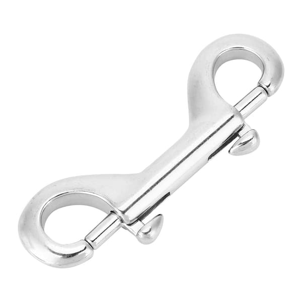 Rustfrit stål Dobbeltendet Clip Krog Bolt Snap 115mm Holdbar