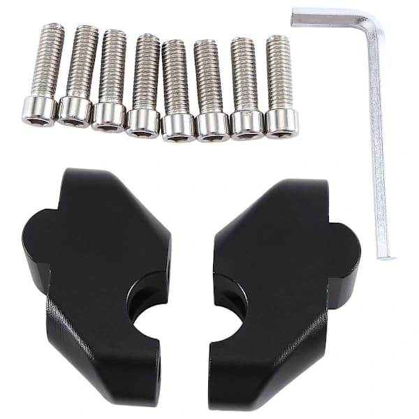Motorcycle Handlebar Riser Drag Handlebar Clamp Extension Adapter For Z400 Z 400 2018-2023-