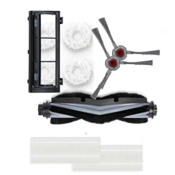 Compatible with Yeedi Mop Station with Side Brushes, Main Brush, Dust Box, Filter - Good