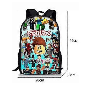 Toddler Backpack Roblox Game School Backpack Cartoon 3D Print School Bag Primary School Student Backpack Gamer Gift (C)