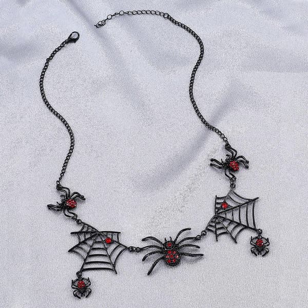 Halloween-kostymtilbehør Edderkoppkjede Dame Edderkopptilbehør