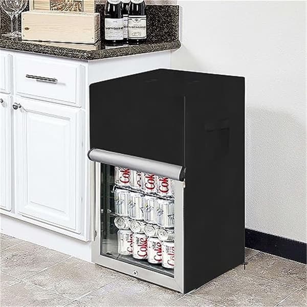 Beverage Refrigerator Cover 20''L x 20''W x 34''H, 3.2 cu ft Beverage Cooler/Mini Fridge