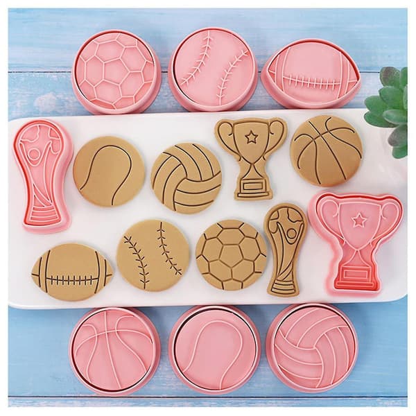 Cookie Baking Molds 3D Baking Molds Set Reusable Pressable Cookie Molds