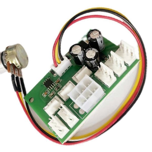 5pcs Computer Chassis Miner Fan Speed Controller 8-Channel Fan Hub PWM High Power Violent Fan Control