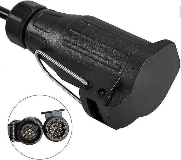 Trailer Extension Cable, 7-13 Pin Trailer Plug 12v Trailer Extension Cable with Trailer Plug for Car Accessories-1
