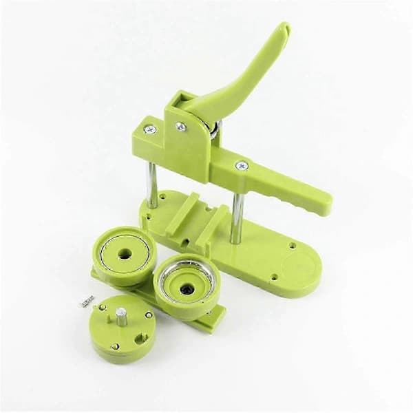 Button Machine 25/32/37/44mm No Installation Pin Badge Press Punch DIY KiQa