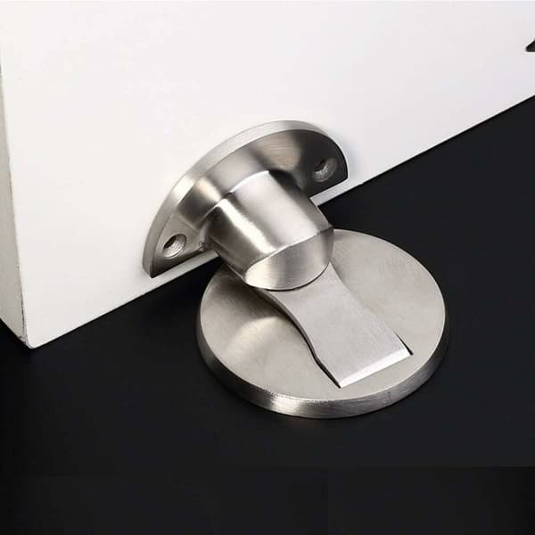 2 magnetisk justerbare dørstoppere. Sterk magnetisk dørstopper