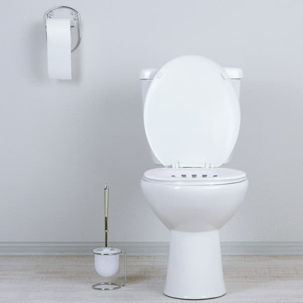 Sammenklappeligt siddebadekar til toilettet