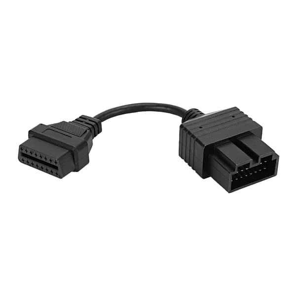 20-bens til 16-bens OBD2 Diagnostisk Kabel Adapter Stik Passer til KIA