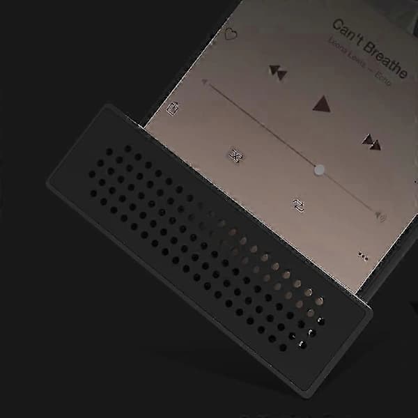 Bærbar lydforsterker telefonholder stativ Universal telefonholder lydhøyttalerholderfeste
