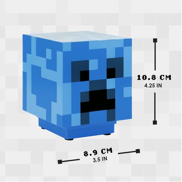 Ladet Creeper-lampe med Creeper-lyd, Polymer