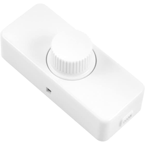 Adjustable LED Dimmer 100W 220V for Incandescent Halogen Lamps White