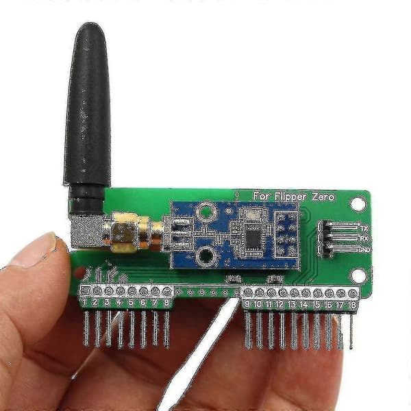 For Flipper Cc1101 Subghz 433mhz External Subghz Module With Antenna [DB]