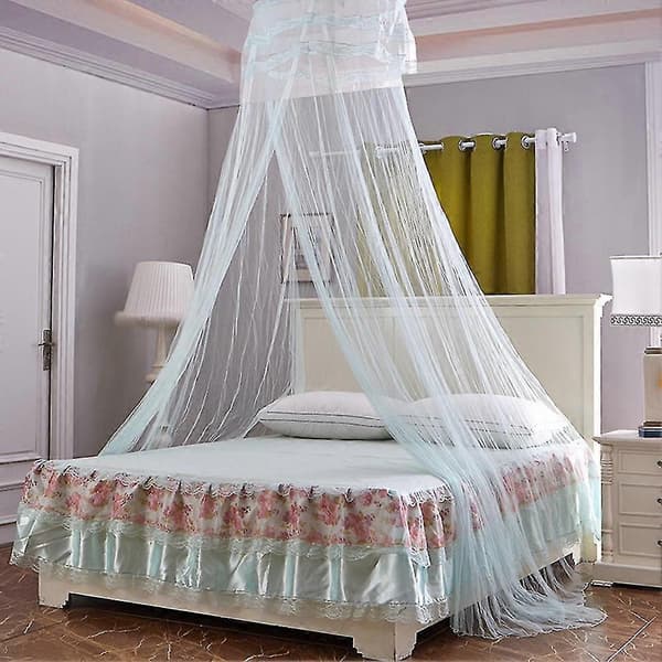 Net for Bed, Size Bed Canopy Hanging Mosquito Net, Round Arch Sheer Bed C