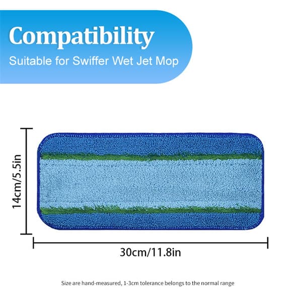 Microfiber Mop Pads for Commercial 11.8 Inch Mops