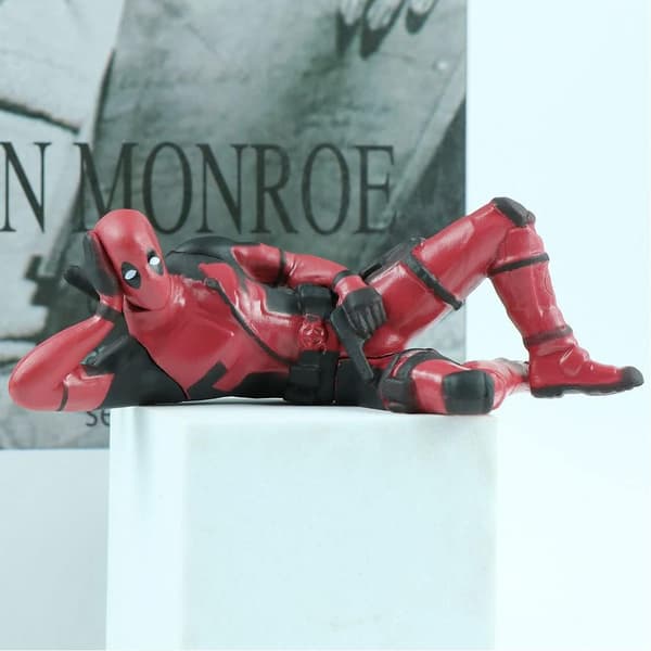 Deadpool Car Accessories, Classic Anime Figures Model for Home, Car, Desk and Computer Decorations
