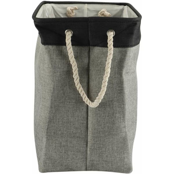 Cotton Foldable Laundry Basket Large Storage Waterproof Dirty Clothes Hamper with Support Rod Laundry Hamper