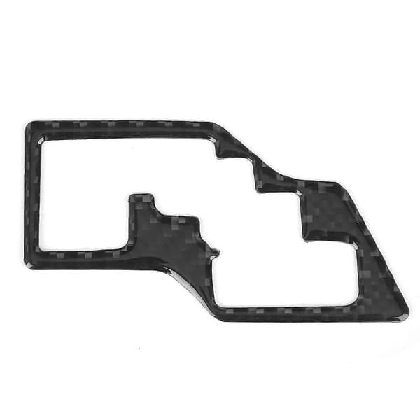 Gear Shift Panel Center Console Frame Trim Carbon Fiber Decor Fits for Corolla 2014-2018