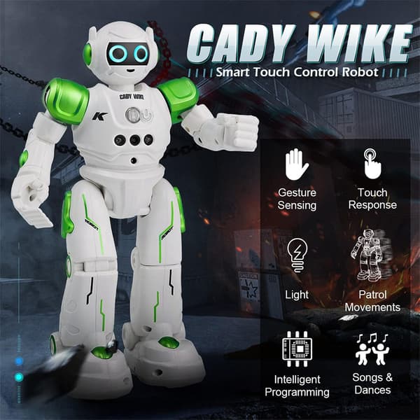 Robotleketøy, geststyrt fjernkontrollrobot, smarte intelligente programmerbare roboter