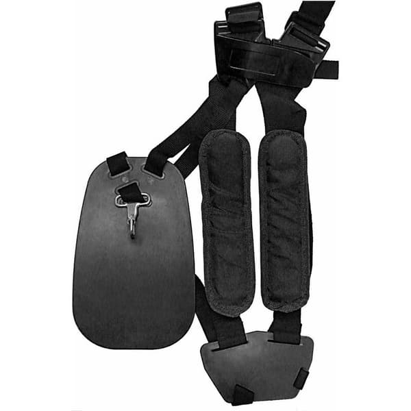Double Shoulder Strap for Lawn Mower - Adjustable Shoulder Strap with Durable Nylon Strap for Brush Cutter or Gardening
