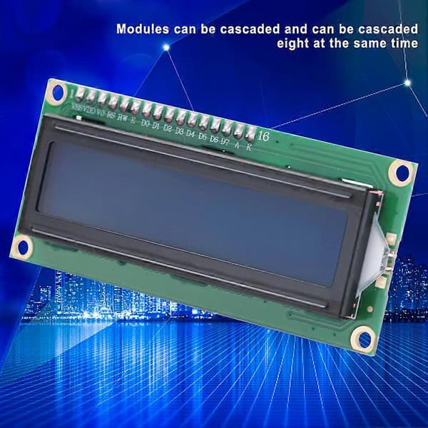 IIC/I2C LCD1602 Display Adapter Modul 5V Interfacekort