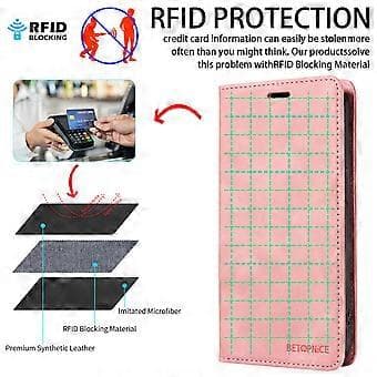 Compatible with OPPO Reno 8T 4G Wallet Leather-RFID Blocking Card Holder-Shockproof TPU Shell-Stand-Durable Flip Case Book Foldable Phone Case -