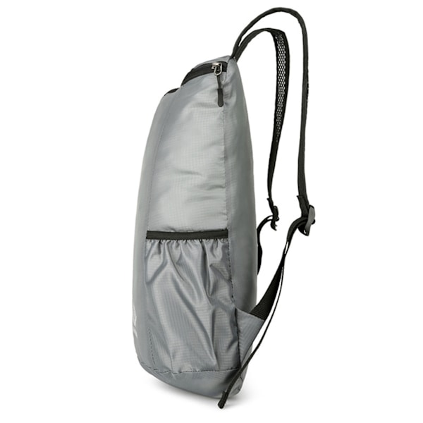 Vaelluspäiväreppu Ultralight Packable -reppu Vedenpitävä kokoontaitettava matkapäiväreppu ulkoiluun, retkeilyyn ja kiipeilyyn Black 0.07