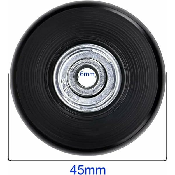 Reservedelshjulssæt til kufferter [45 mm] Kufferthjul Kufferter Sui