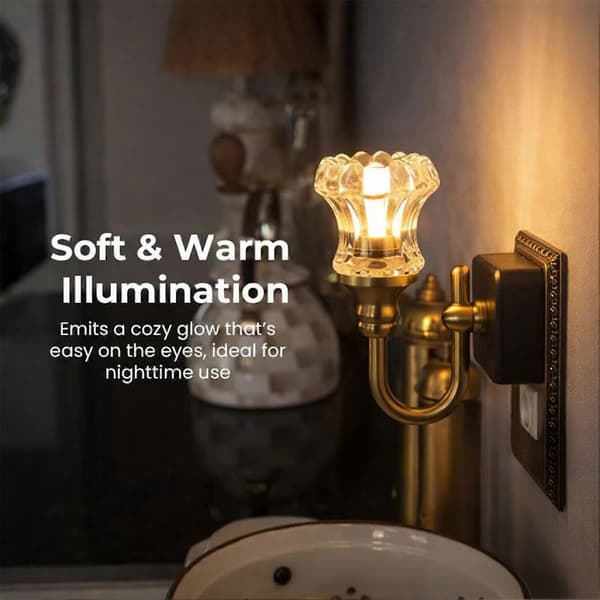 【LD】 Decorative Plug-in Lamp - Wall Mounted Compatible with Nursery 1pc 1pc