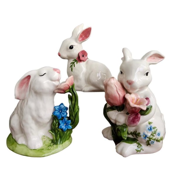 Easter Decorations European Easter Bunny table top home decor