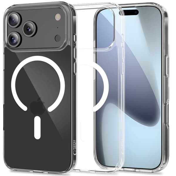 Tech-Protect iPhone 17 Pro Max Magsafe Clear Hybrid Flex Case-FX-