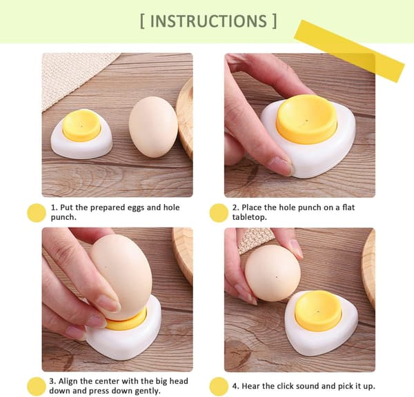 2-pakning eggvisp, halvautomatisk kjøkkenredskap, kyllingstans eggseparator