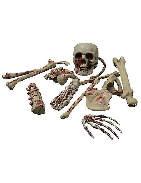 Halloween blodig skjelettdekorasjon